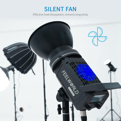 Studioflitser – Professionele Flitser – Flitslamp – Fotoflitser – Monolight – Bowens Mount – 225W Vermogen – 5600K Daglichtkleur