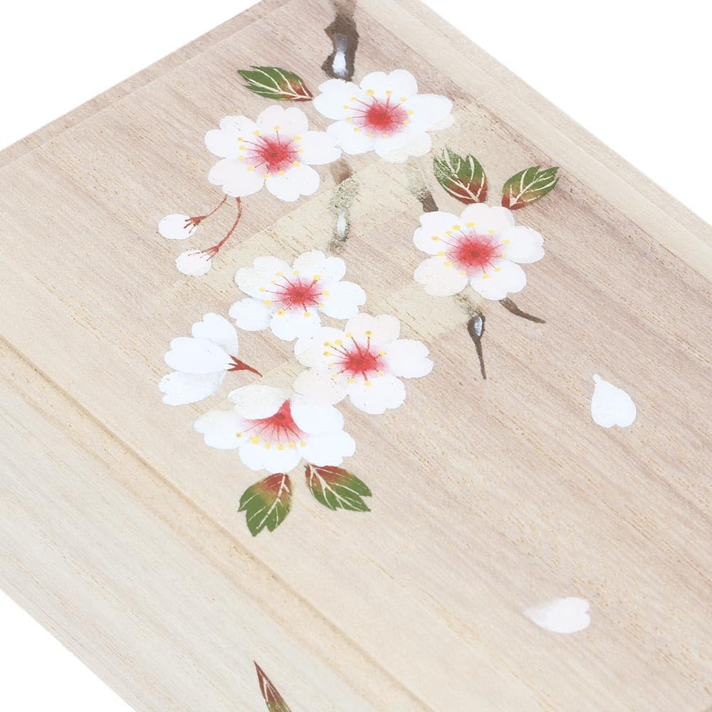Tulip Sakura wooden sewing box 7.8 x 12.2 cm single piece