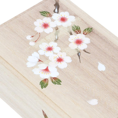 Tulip Sakura wooden sewing box 7.8 x 12.2 cm single piece