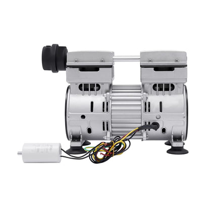 Vacuümpomp – Olievrije Pomp – Onderdrukpomp – Luchtdichtheidspomp – Industrie Pomp – 750 W Vermogen – Aluminium Behuizing