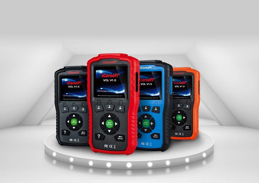 iCarsoft i906 multisysteem scanner voor Volvo/Saab OBD diagnose