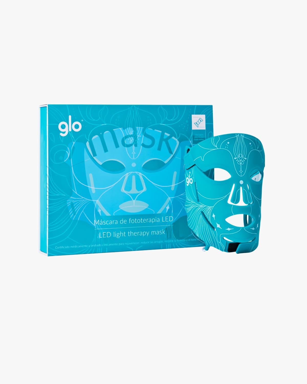 LED-Gezichtsmasker Rood En Infrarood – Lichttherapiemasker – Fototherapiemasker – Gezichtsmasker – LED-Masker – Flexibele Medische Siliconen – 630, 830 En 1070 Nm