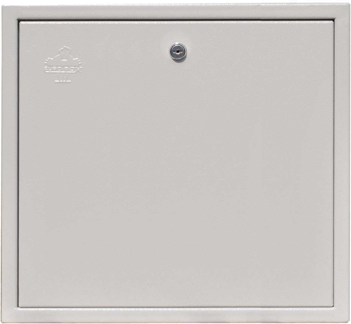 SKT Antennekast met metalen geperforeerde plaat 60 x 60 x 20 cm, QAS6065