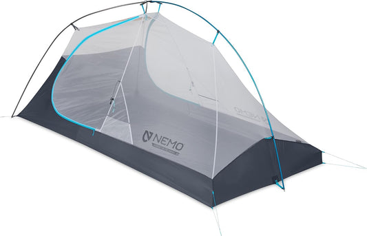 NEMO Apparatuur Hornet Elite OSMO Ultralight Backpacktent - Aluminium/Stormachtige Nacht - 2-persoons