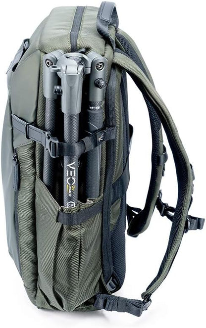 Vanguard VEO SELECT45M GR Rugzak/Schoudertas voor DSLR Camera, Video Gear of Drone, Groen
