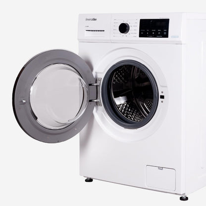 Wasmachine – Wasautomaat – Voorlader – Wasmachine Compact – Wasmachine 6 kg – 15 Wasprogramma’s – Startuitstel & Kindveiligheidsfunctie