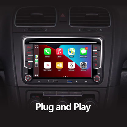 Autoradio – Auto Stereo – Auto Radio – Auto Audio Ontvanger – Multimedia Systeem – 7 Inch HD Touchscreen – Apple CarPlay & Android Auto Compatibel