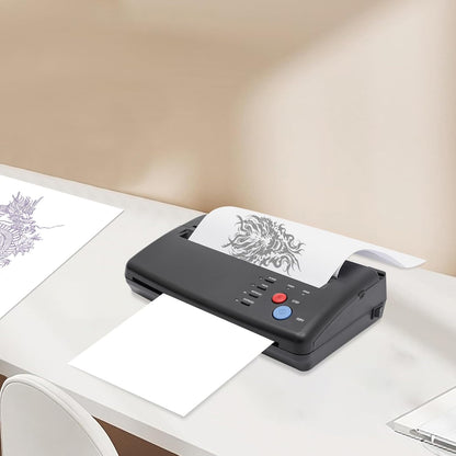 Thermische Transferprinter – Tattoo Printer – Stencil Maker – Transfermachine – DIY Printer – Hoge Resolutie 21 cm Scanbreedte – Duurzaam ABS Nylon Lood