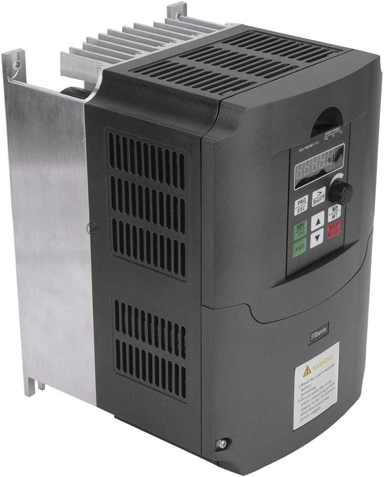 NFLIXIN variabele frequentieomvormer omvormer, enkelfasige 220VAC-ingang 3-fase 30VAC uitgang omvormeraandrijving, 7.5KW motorfrequentieomvormer