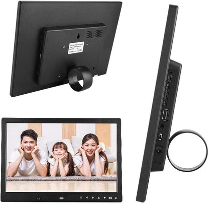Digitale Fotolijst – Elektronische Fotolijst – Fotolijst Scherm – Fotodisplay – Smart Fotolijst – 13 Inch HD 1280 X 800 – Afstandsbediening Met Instelbare Helderheid
