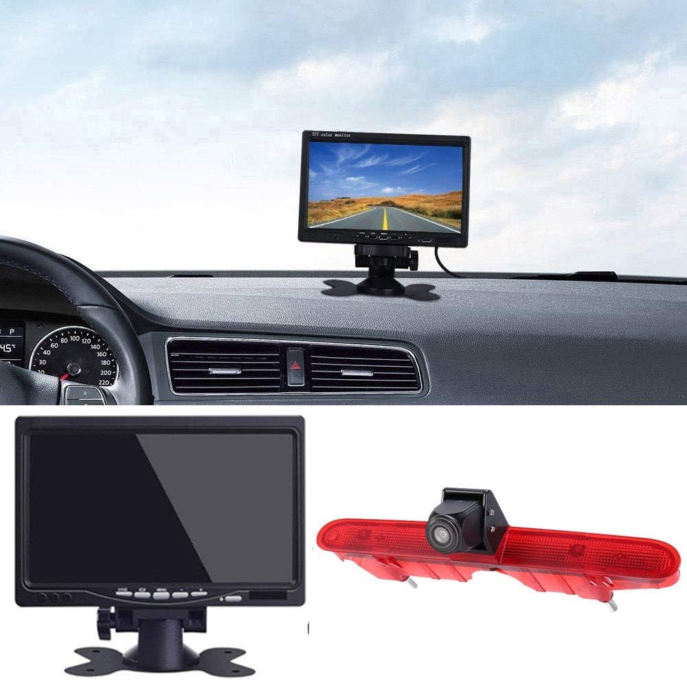 HD Auto Transporter parkeerhulp systeem remlicht achteruitrijcamera achteruitrijcamera met hoek instelbare vervanging voor Toyota Proace/Citroen Berlingo B9/Opel Combo/Limousine/Peugeot Partner Tepee