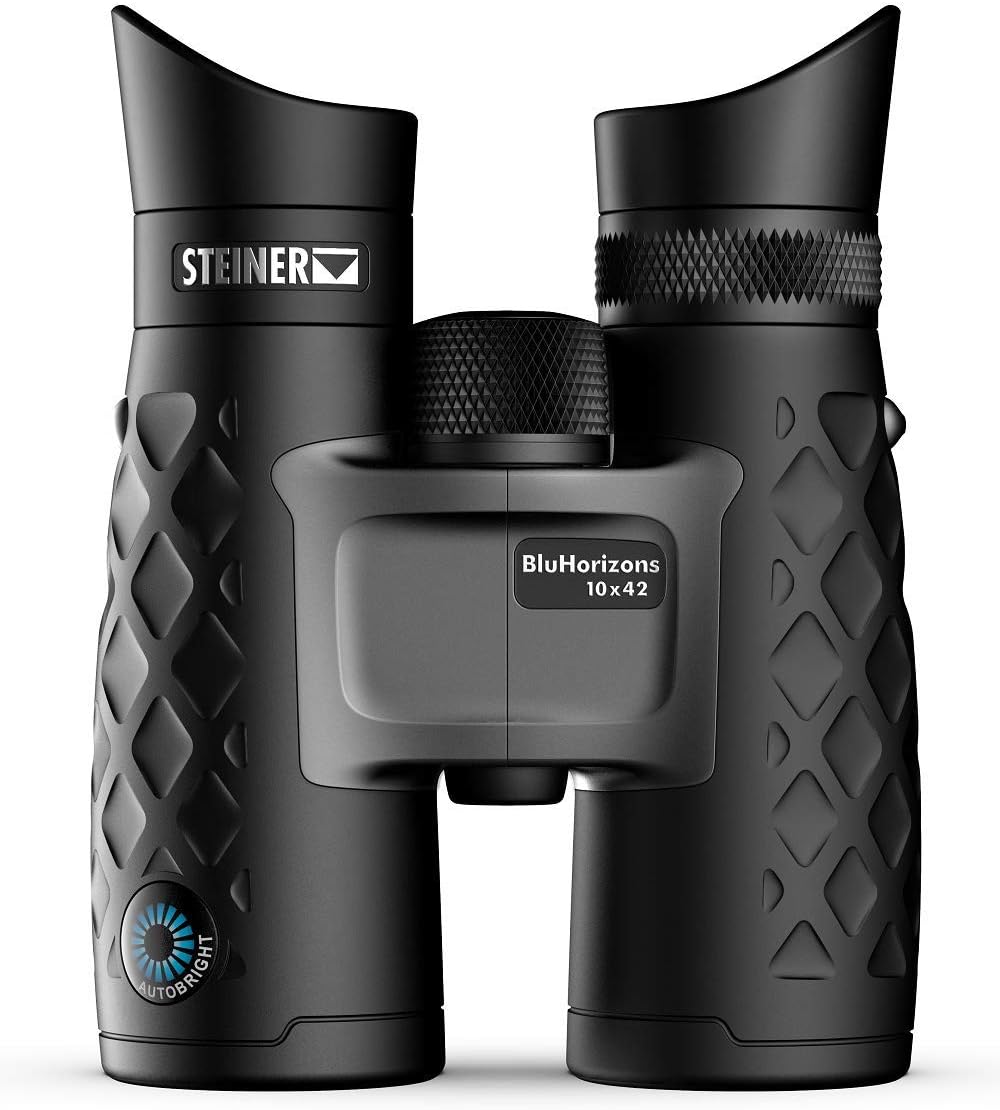 Steiner BluHorizons verrekijker met unieke lenstechnologie, oogbescherming, compact, licht, ideaal voor buitenactiviteiten en sportevenementen, 10x42