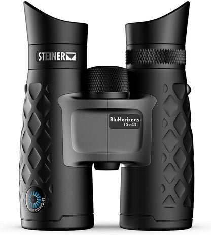 Steiner BluHorizons verrekijker met unieke lenstechnologie, oogbescherming, compact, licht, ideaal voor buitenactiviteiten en sportevenementen, 10x42
