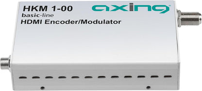 Axing HKM 1-00 HDMI encoder/modulator, DVB-C/DVB-T, 1080p, 1x HDMI-ingang