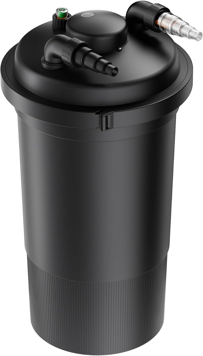 SunSun CPF-500 drukvijverfilter met UVC 18 W vijverzuiveraar voor vijvers tot 30000 L