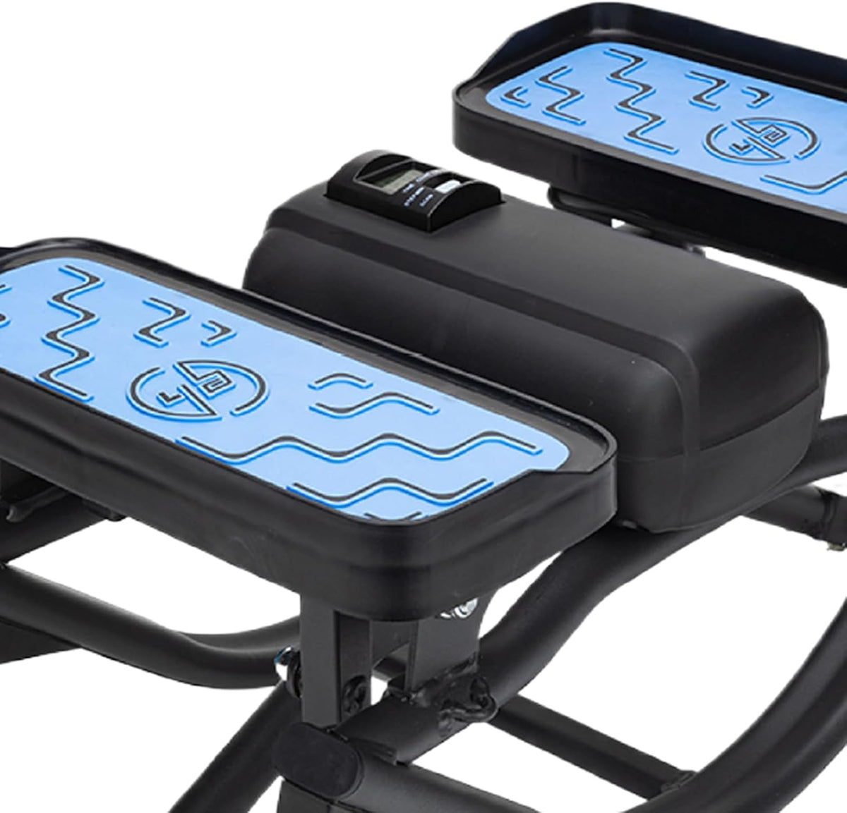 Rock Stepper trainingsapparaat - benen, billen, buikspieren en romp trainingsapparaat, zijdelingse stepper - voor vrouwen en mannen, voor thuis, woning, slaapzaal sportschool - QUORE