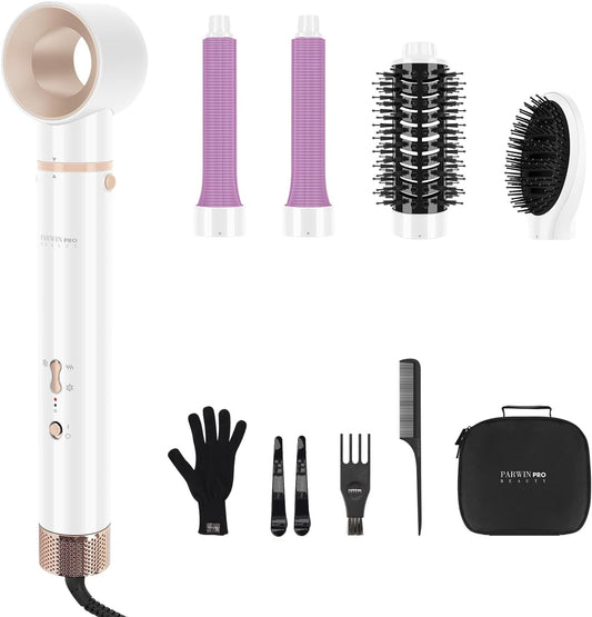 PARWIN PRO BEAUTY 5-in-1 airstyler, haarstyler, haardroger, warme luchtborstelset