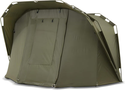 Lucx® Coon Karpertent voor 2 personen, vistent bivvy tent voor 1 tot 2 personen, Carp Dome, 10.000 mm