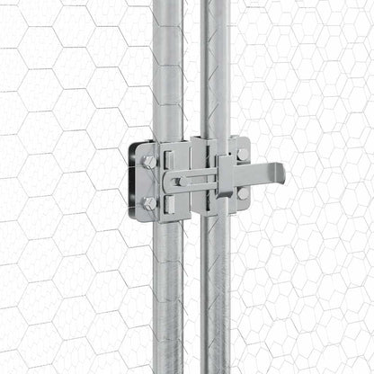 Kippenhok – Kippenren – Dierenren – Dierenhok – Kippenverblijf – Gegalvaniseerd Staal – Ruim 200x105x182 cm