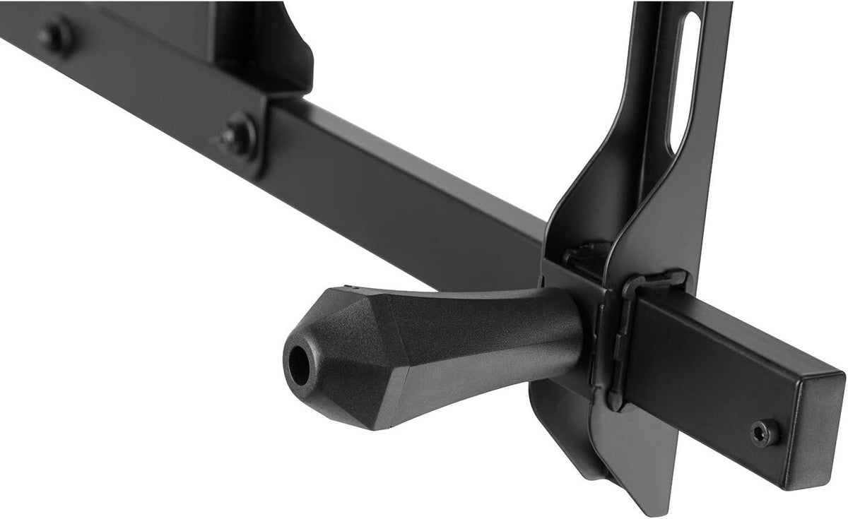 Maclean Elektrische TV-Plafondbeugel 32-70" voor plafond & schuine daken | Traploos kantelbaar tot 75° | Afstandsbediening | Max. 35 kg | VESA 600x400 (Plafondbeugel)