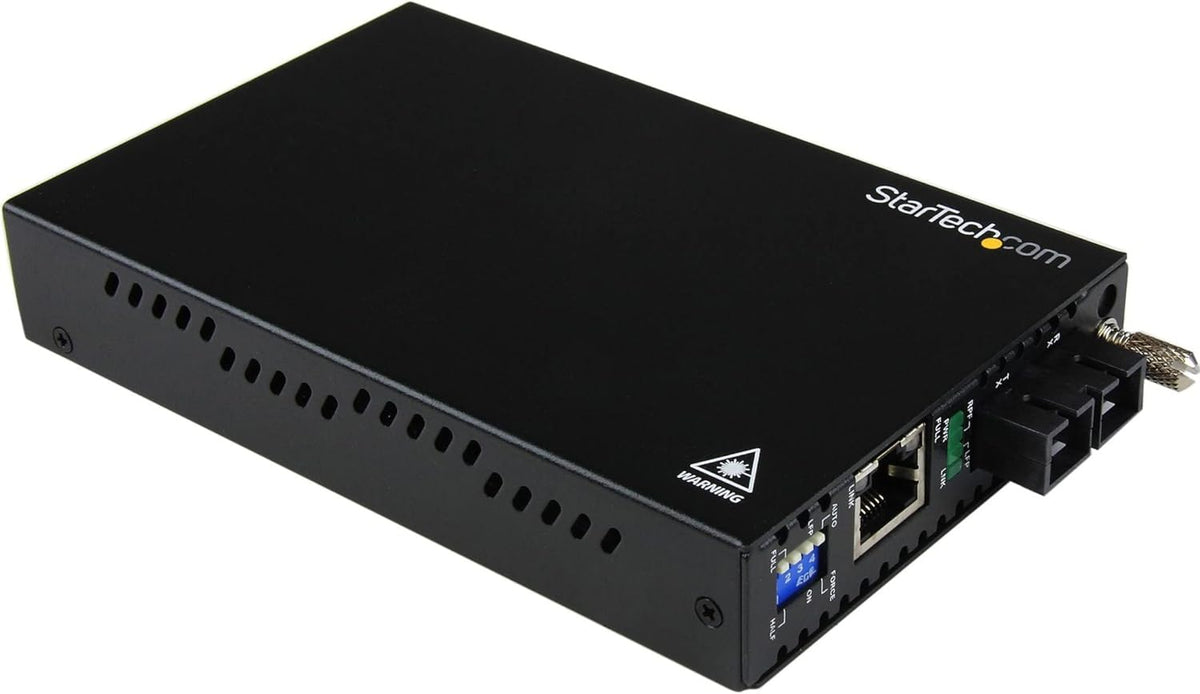 StarTech ET91000SC2 Gigabit Ethernet naar SC Multimode glasvezel mediaconverter