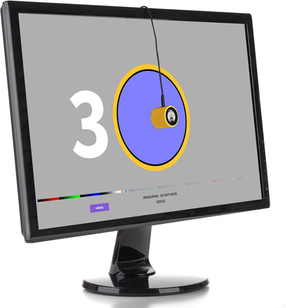 Calibrite Display 123 - Gebruiksvriendelijk monitorkalibratietool voor nauwkeurige kleuren bij opstellingen met één of twee schermen