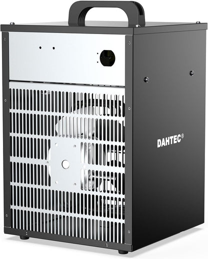 Elektrische Ventilatorverwarmer – Kachel – Verwarming – Heater – Hittekanon – 5000W Krachtige Warmte – Stalen Behuizing Met Veiligheidsfuncties