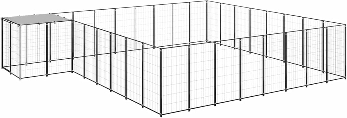 Outdoor Chicken Cage for Small Animals with Lockable Door, Fence, Bird Cage, Chicken Cage, Freewheel, Chicken Cage, Outdoor House, 550 x 440 x 110 cm (L x W x H)