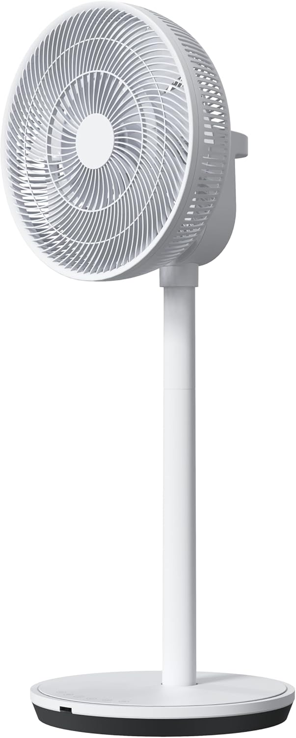 Draagbare Ventilator – Tafelventilator – Staande Ventilator – Elektrische Ventilator – Mobiele Ventilator – Zeer Stil 13 dB – 26 Snelheden met Slaapfunctie