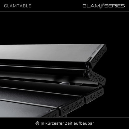 GlamTable make-up tafel inklapbaar, kaptafel tot 20 kg, opmaaktafel met transporttas, cosmetica-tafel voor visagisten, kappers, tatoeëerders