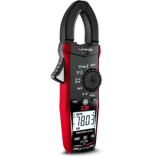 Digitale Stroomtang – Ampèremeter – Stroommeter – Digitale Tester – Spanningstester – AC/DC Tot 600 A – TRMS-Meting