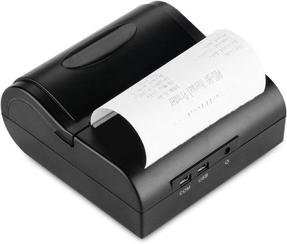 Bluetooth Thermische Printer 80 Mm – Bonnenprinter – Bonprinter – Kassabonprinter – Ticketprinter – Compact En Licht – Oplaadbare 2000 mAh Batterij