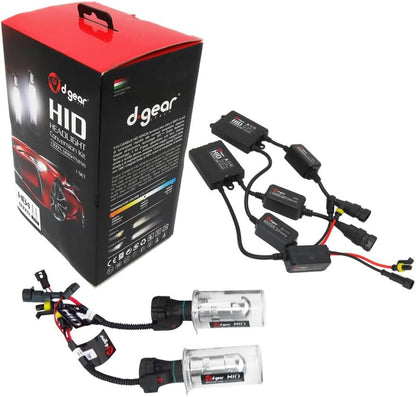 Xenon-Koplampenset – HID-Koplampenset – Xenon-Set – HB4 (9006) – Autoverlichting – 6000K Wit Licht – Brede Lichtbundel