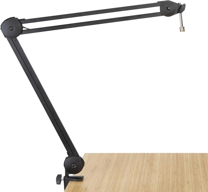 Microfoonarm – Microfoon Boom Arm – Microfoon Boom Stand – Podcast Microfoonstandaard – Bureaugemonteerde Microfoonhouder – 980 Mm Uitschuiflengte – Tot 1,1 Kg Draagvermogen