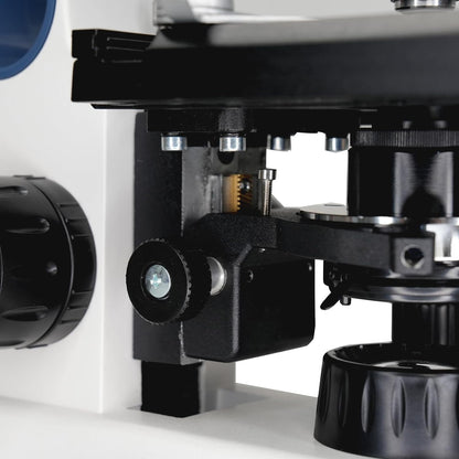 Swift SW400INF-B-CL 40X-2500X Magnificatie, Infinity Optical System Research-Grade Binocular Microscoop Compound Lab met Wide-Field10X/25X Eyepieces, Mechanical Stage, UltraPreciseFocusing
