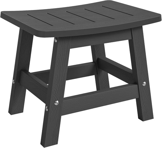 LUE BONA Adirondack Ottomanen voor buiten, set van 2, HDPS voetenbank, voetenbank, outdoor voetensteun voor terras, alle weersomstandigheden, waterdichte voetensteun voetenbank voor Adirondack stoel