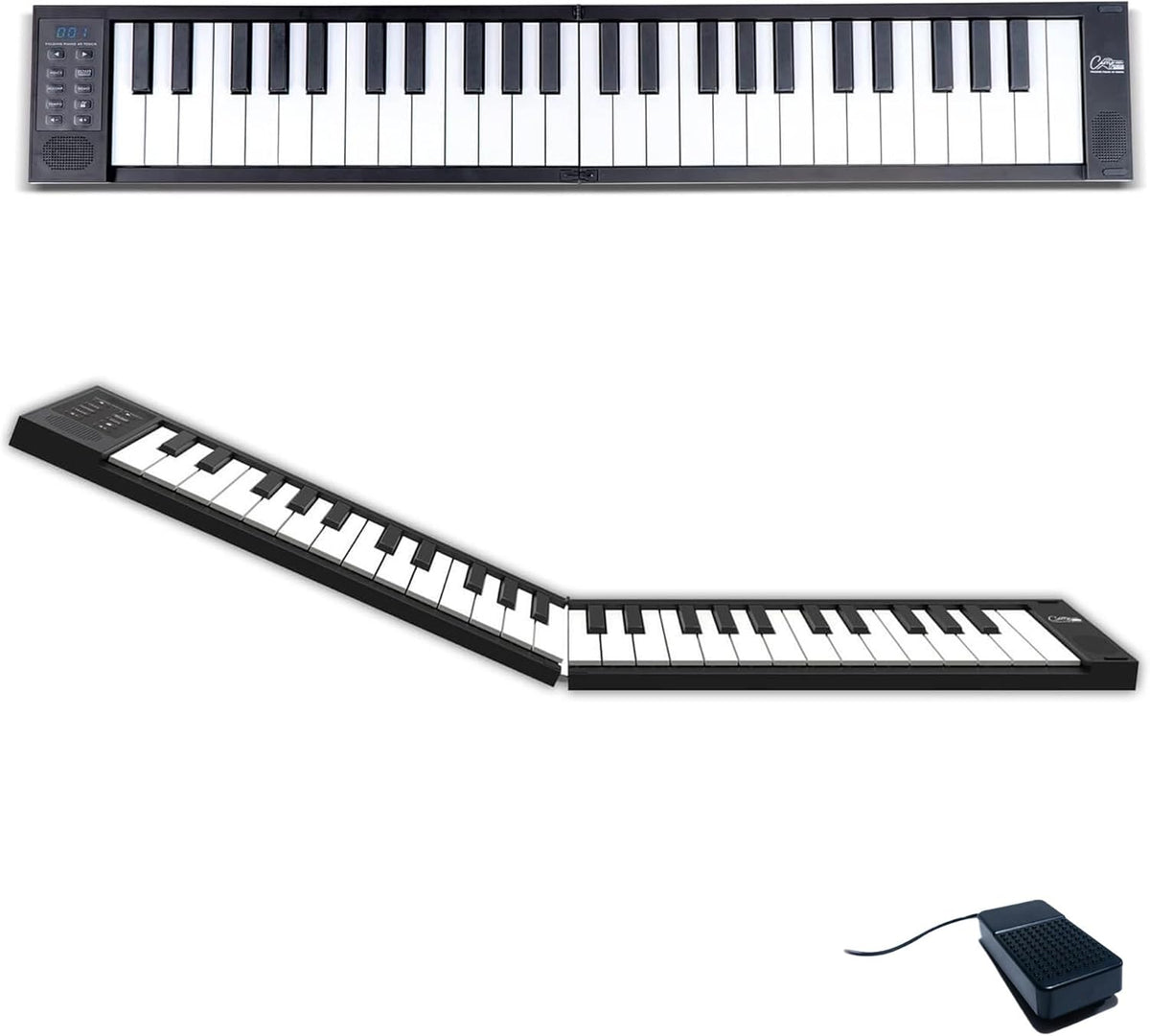 Opvouwbaar Keyboard – Digitale Piano – Piano Keyboard – MIDI Controller – Reiskeyboard – 49 Toetsen Opvouwbaar – Touchgevoelige Toetsen – USB Oplaadbare Batterij Tot 8 Uur
