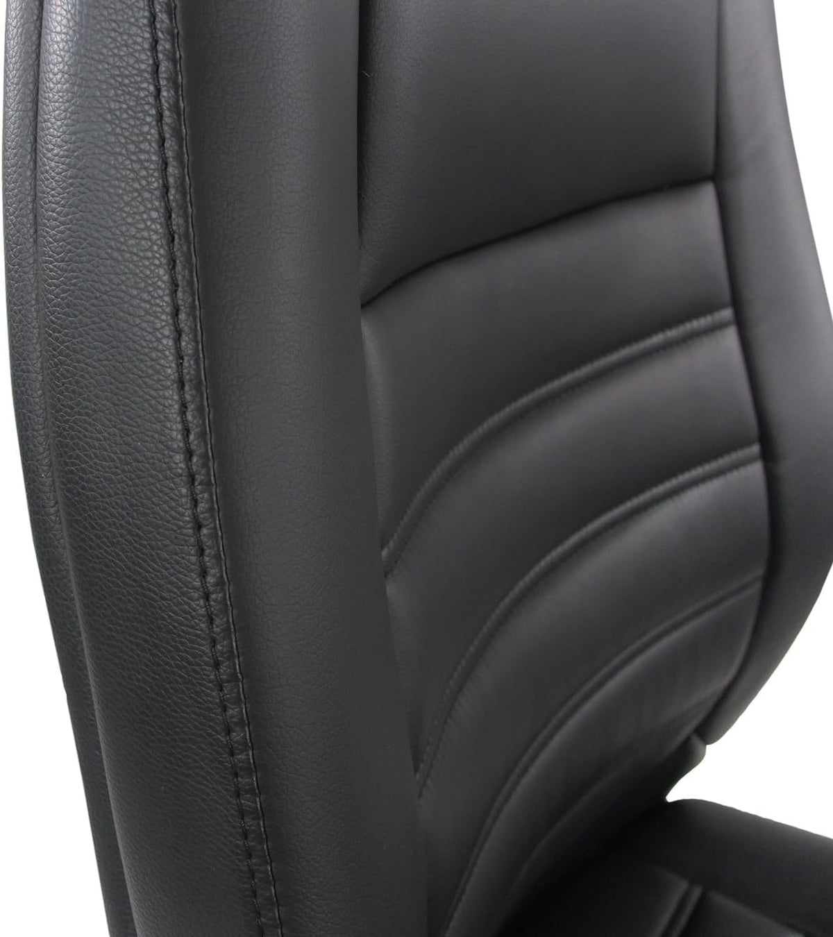 hjh OFFICE 600986 Conferentiestoel Vitoro V kunstleer zwart comfortabele cantilever bezoekersstoel, 107 x 58 x 59 cm
