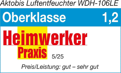 Luchtontvochtiger – Ontvochtiger – Vochtvreter – Condensdroger – Vochtbestrijder – Tot 8 Liter Per Dag – Stil In Gebruik