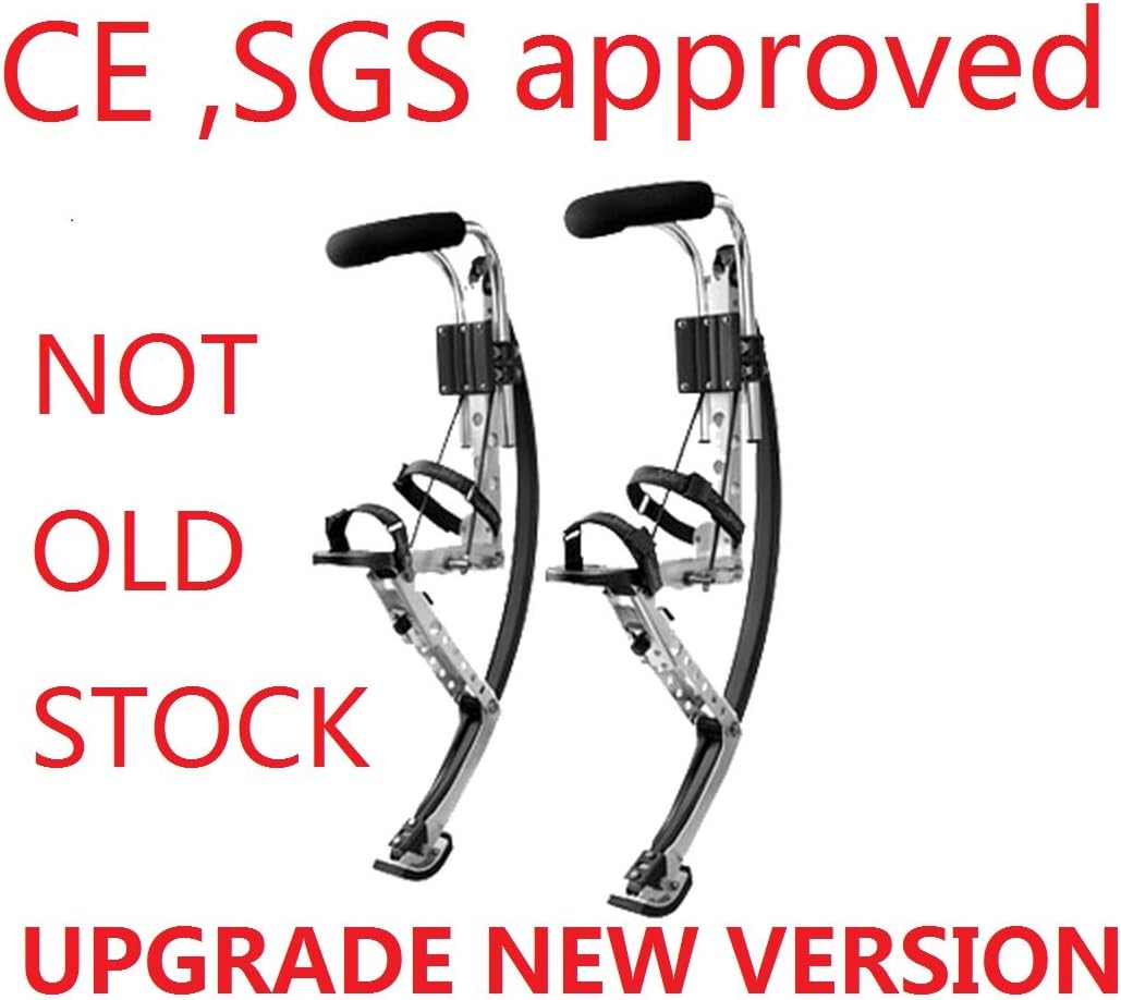 Skyrunner Kangoeroeschoenen voor volwassenen, voor fitnessoefeningen (90-110 kg), zwart