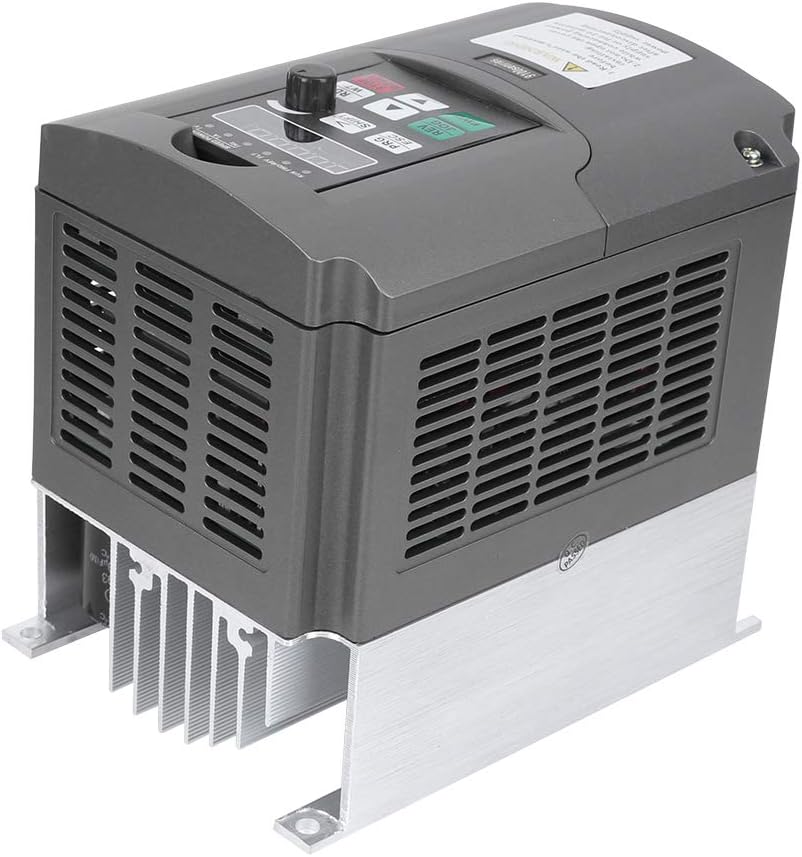 VFD Inverter 220V 5.5KW Eenfase 220V Input 3 Fase 380V Uitgang VFD Converter Variabele Frequentie Drive Motor Controller