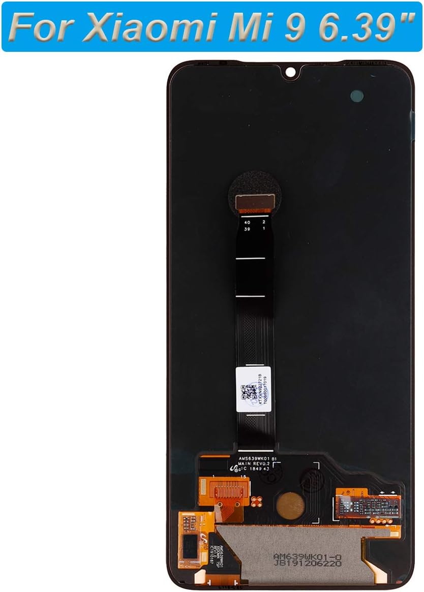 Nieuw display compatibel met Xiaomi Mi 9 M1902F1G 6.39" inch LCD touchscreen digitizer display montage met tools