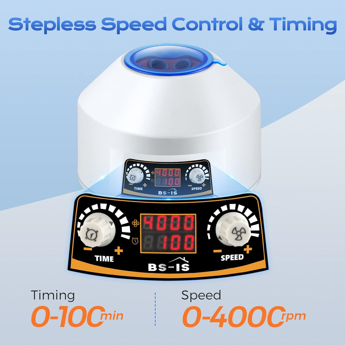 Centrifuge 6-Buis – Labcentrifuge – Laboratoriumcentrifuge – Monstercentrifuge – Monsterverwerkingscentrifuge – LED-Display – Transparant Deksel