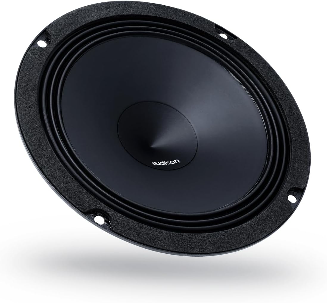 Audison AK 6.5 C2 Component Car Speaker System, 165 mm woofer, 26 mm Tetolon Fiber tweeter met aparte crossover, 2 Ohm impedantie, 65 Watt RMS vermogen