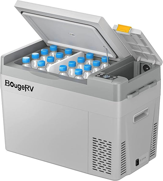 Koelbox – Compressor Koelbox – Auto Koelbox – Camping Koelbox – Draagbare Koelbox – 29 Liter – Koelt Tot -20°C – 12/24V & 110-240V Gezelschap - QUORE