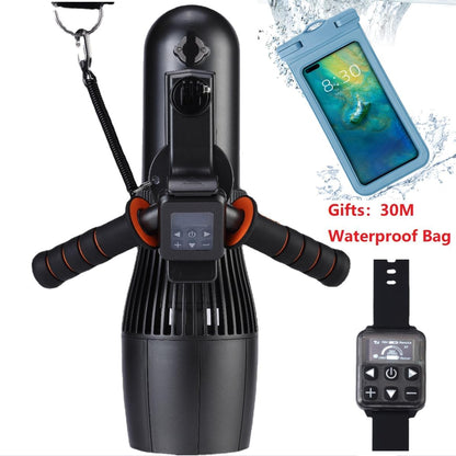 Onderwater Scooter 500W RC Sup Motor 10-Speed Schakelaar, 40M Diepte Zwembad Zee Scooter voor Jet Surfboard, 30M Waterdichte Tas