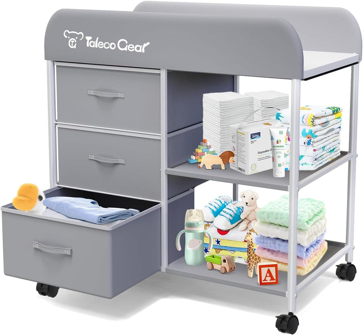 Opvouwbare babycommode