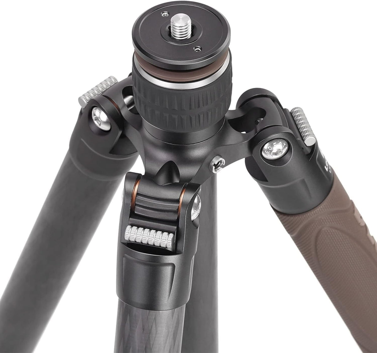 Leofoto - Urban - Carbon Statief met Kogelkop - Max. Hoogte: 166 cm - Eenvoudig te gebruiken - Kogelkop draait 360 graden - LX-284CT + XB-38