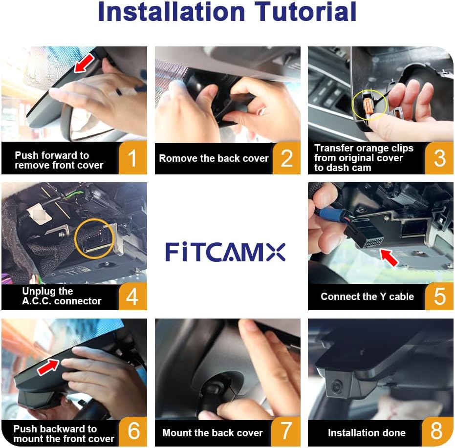 Dashcam – Autocamera – Camera Auto – Rijregistratiecamera – OEM-Inbouw Voor Specifieke Voertuigen 2024-2026 – 4K UHD Opname – WiFi App-Bediening