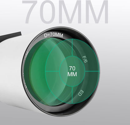 SVBONY SV503 Draagbare telescoop, 70ED F6 extra lage dispersie optische buis, micro-reductie rap focuser, voor astrofotografie en visuele astronomie